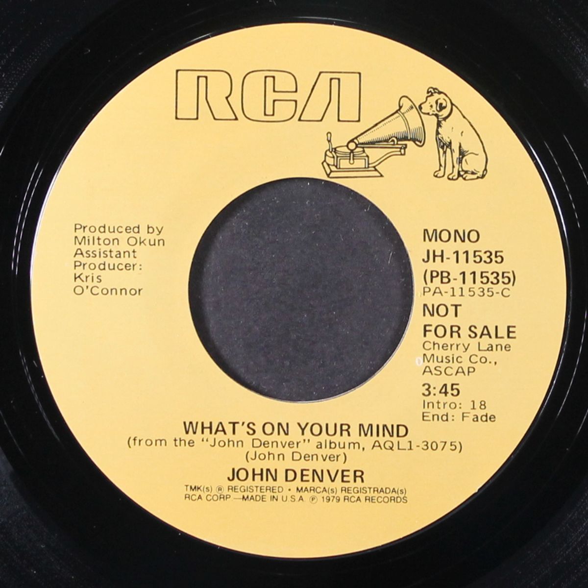 what's on your mind by JOHN DENVER