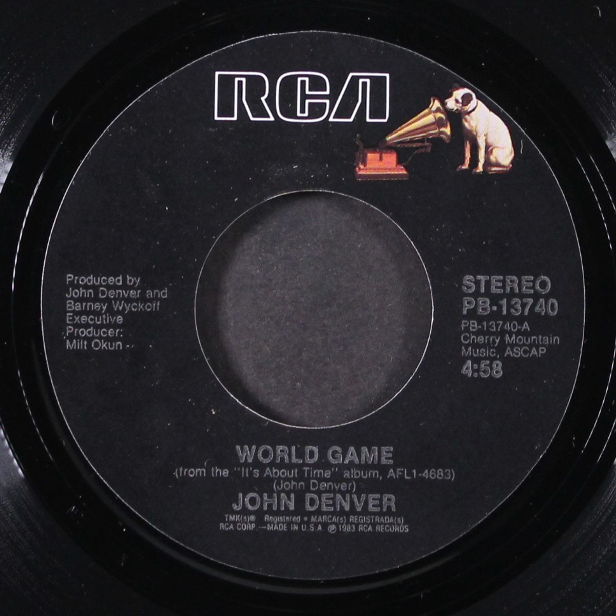 world game / it's about time by JOHN DENVER