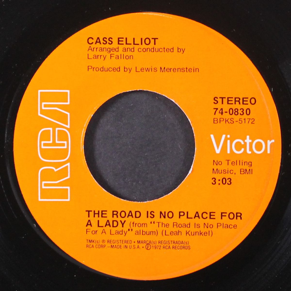 does anyone love you / the road is no place for a lady by CASS ELLIOT