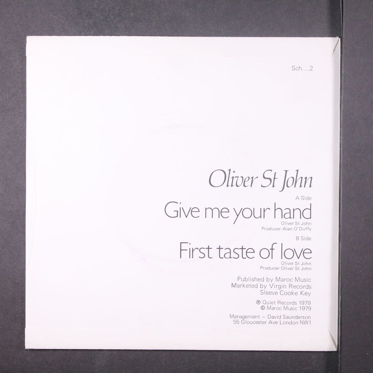 give me your hand by OLIVER ST. JOHN