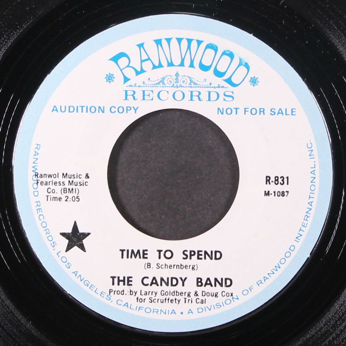 time to spend / something in my life by CANDY BAND