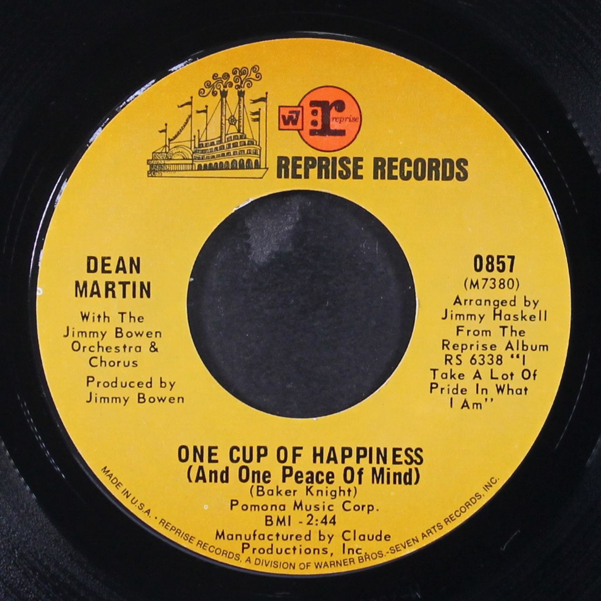 crying time / one cup of happiness by DEAN MARTIN