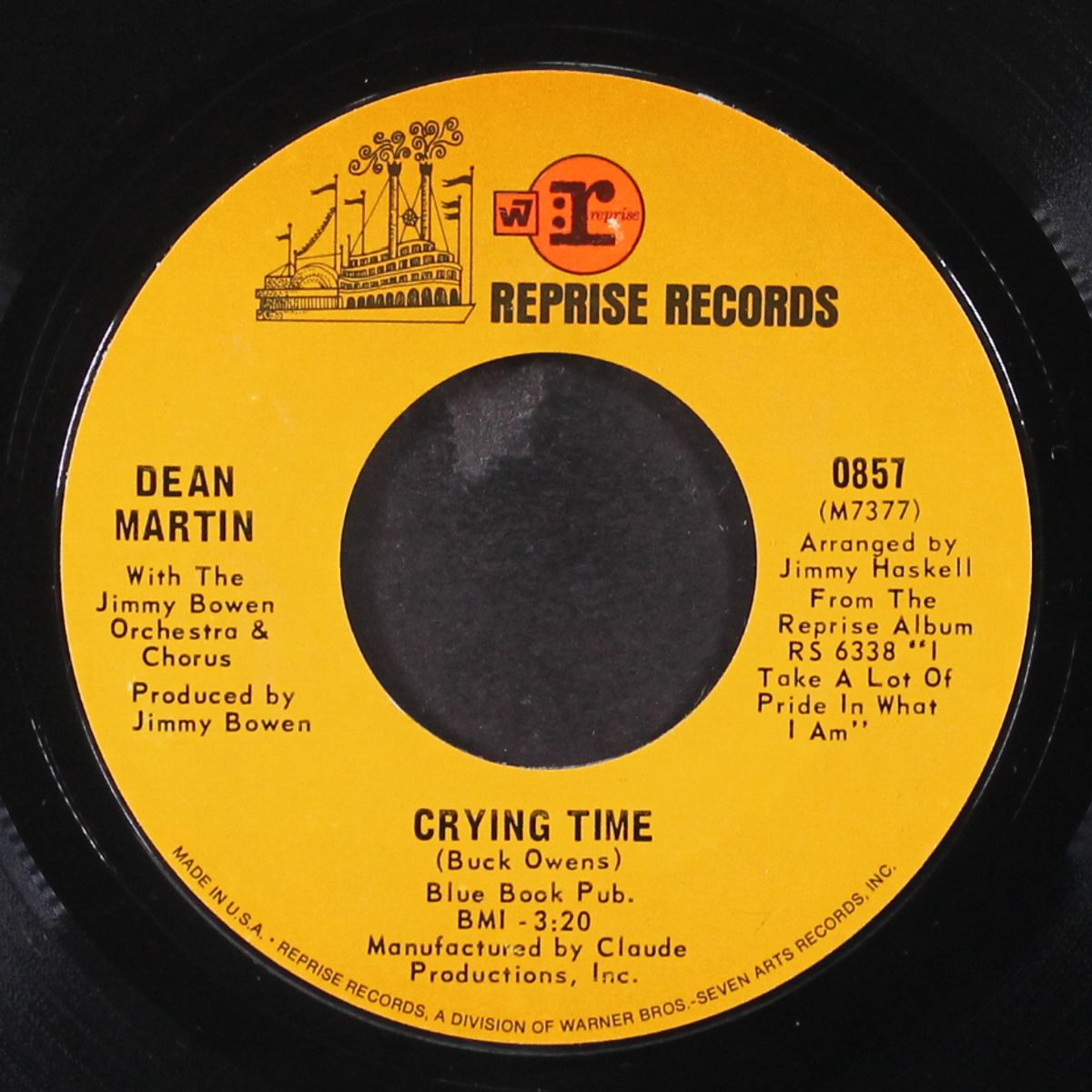 crying time / one cup of happiness by DEAN MARTIN