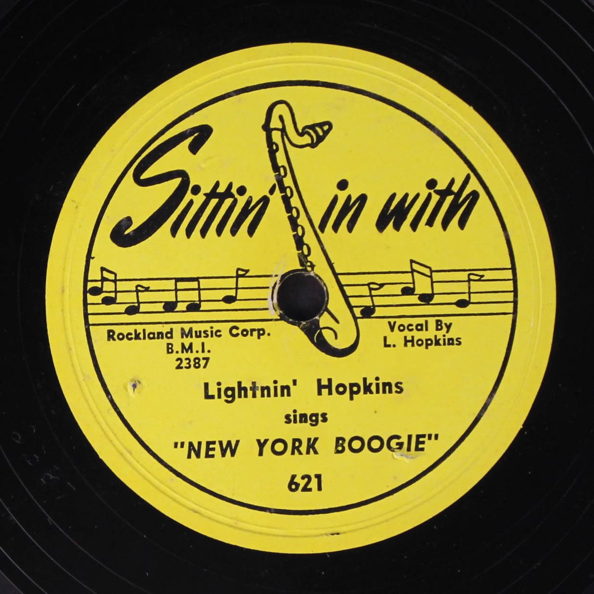 give me central 209 / new york boogie by LIGHTNIN' HOPKINS