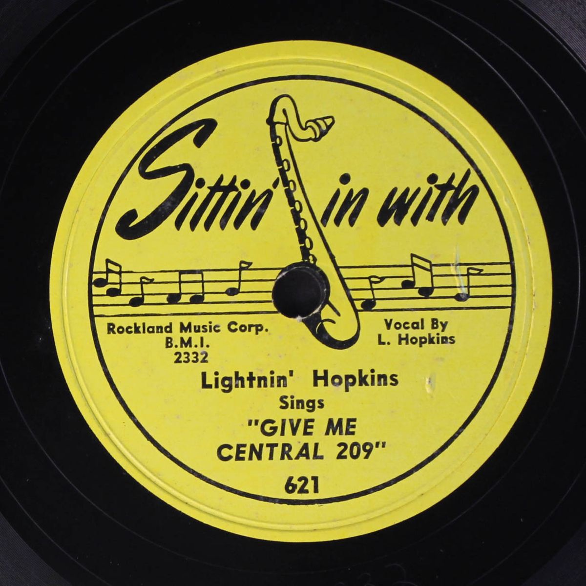 give me central 209 / new york boogie by LIGHTNIN' HOPKINS