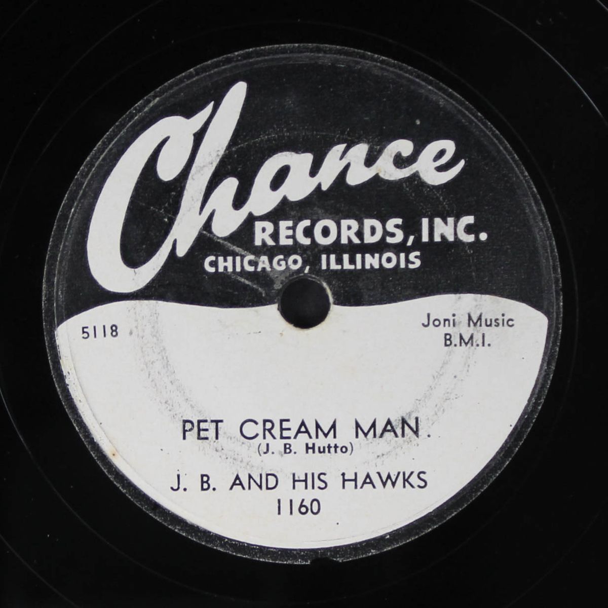 pet cream man / lovin' you by J.B. HUTTO & HAWKS
