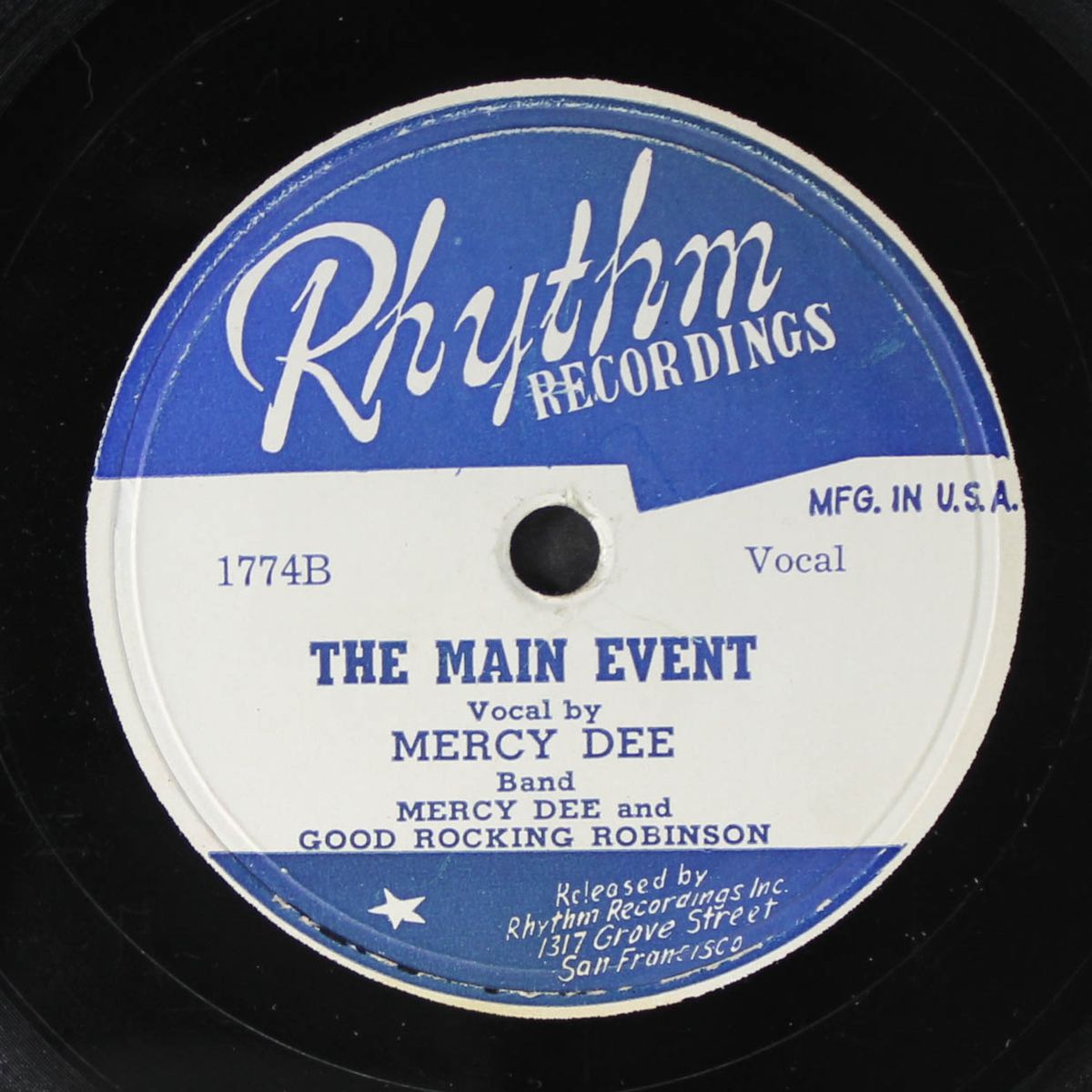 trailing my baby / the main event by MERCY DEE