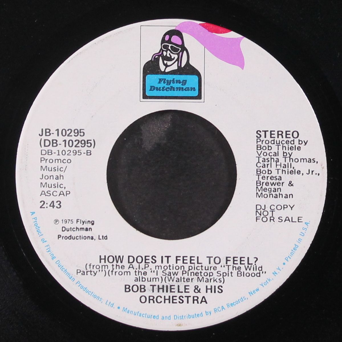 how does it feel to feel / theme from chinatown by BOB THIELE
