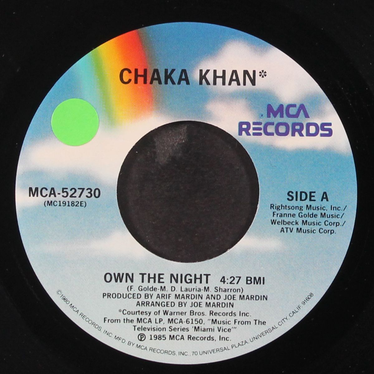 own the night / instrumental by CHAKA KHAN