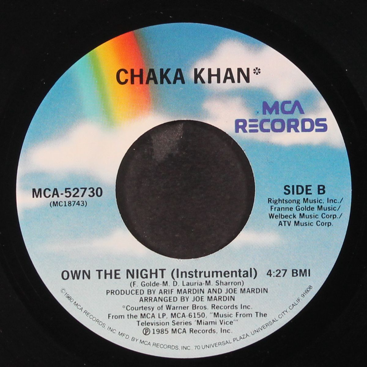 own the night / instrumental by CHAKA KHAN