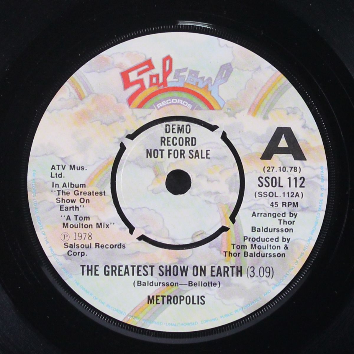 the greatest show on earth / new york is my kind of town by METROPOLIS