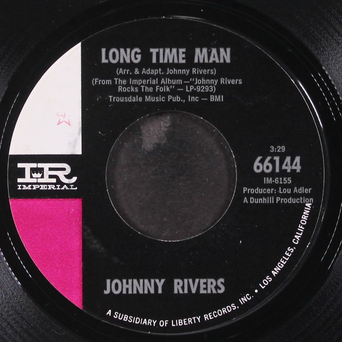 under. your spell again / long time man by JOHNNY RIVERS
