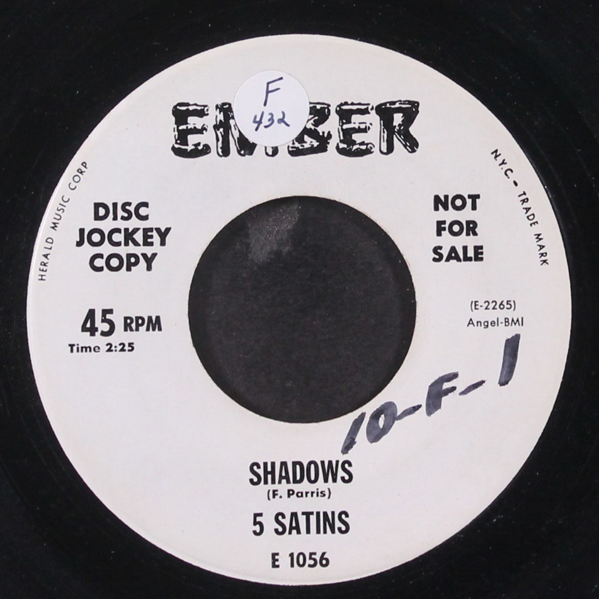 shadows / toni my love by 5 SATINS
