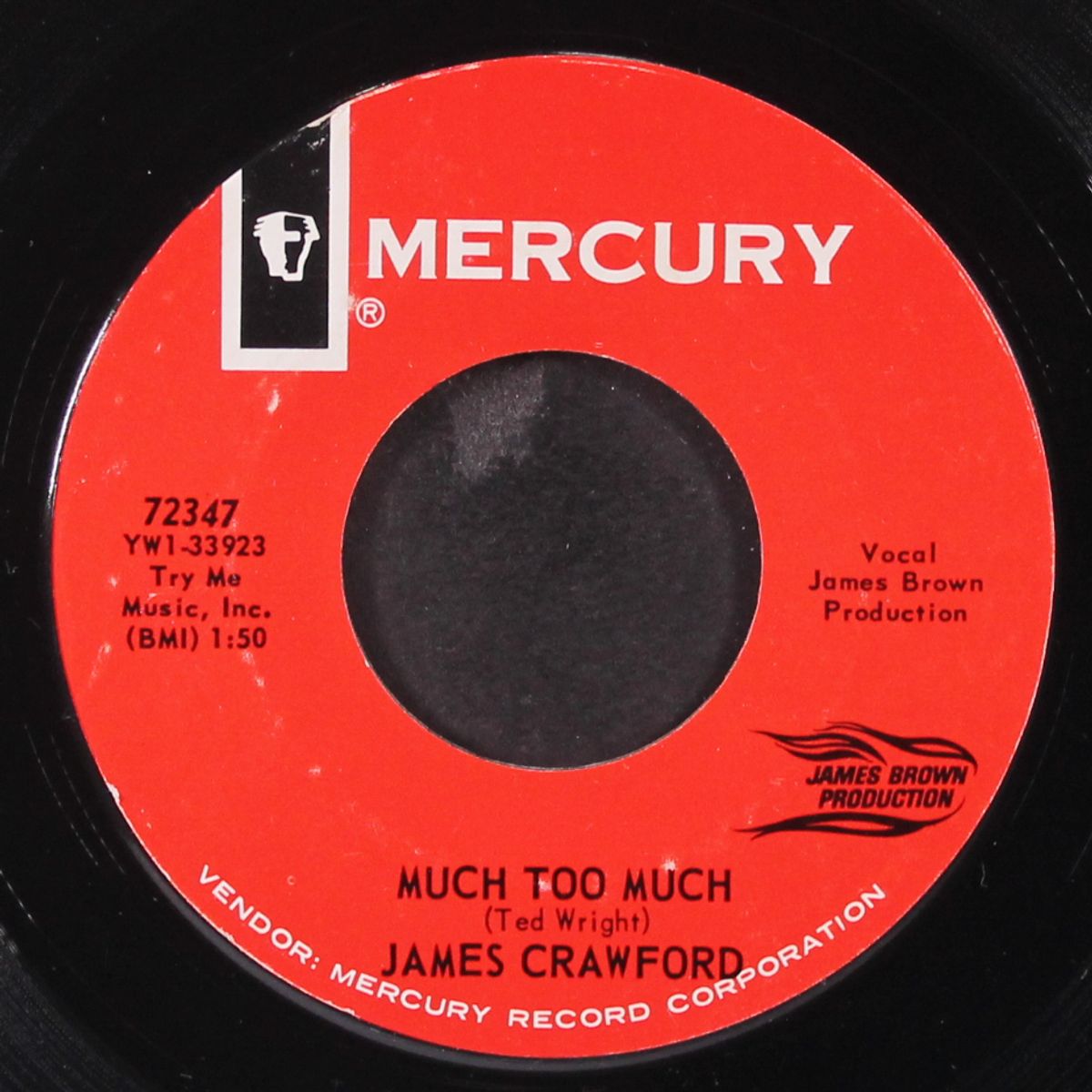 much too much / strung out by JAMES CRAWFORD