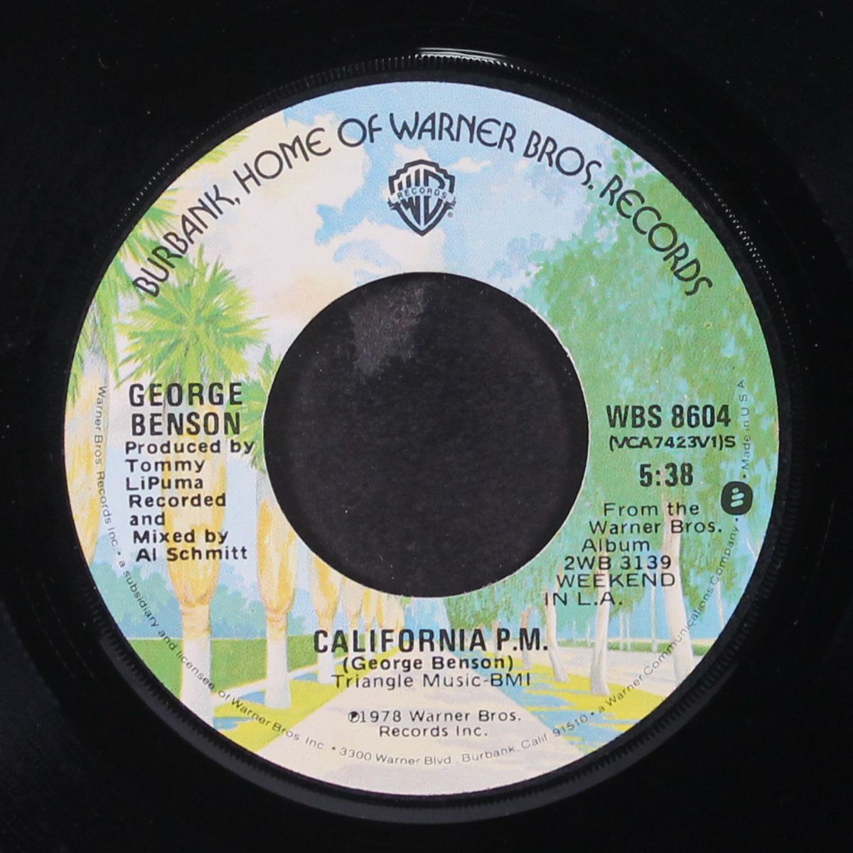 california p.m. / lady blue by GEORGE BENSON