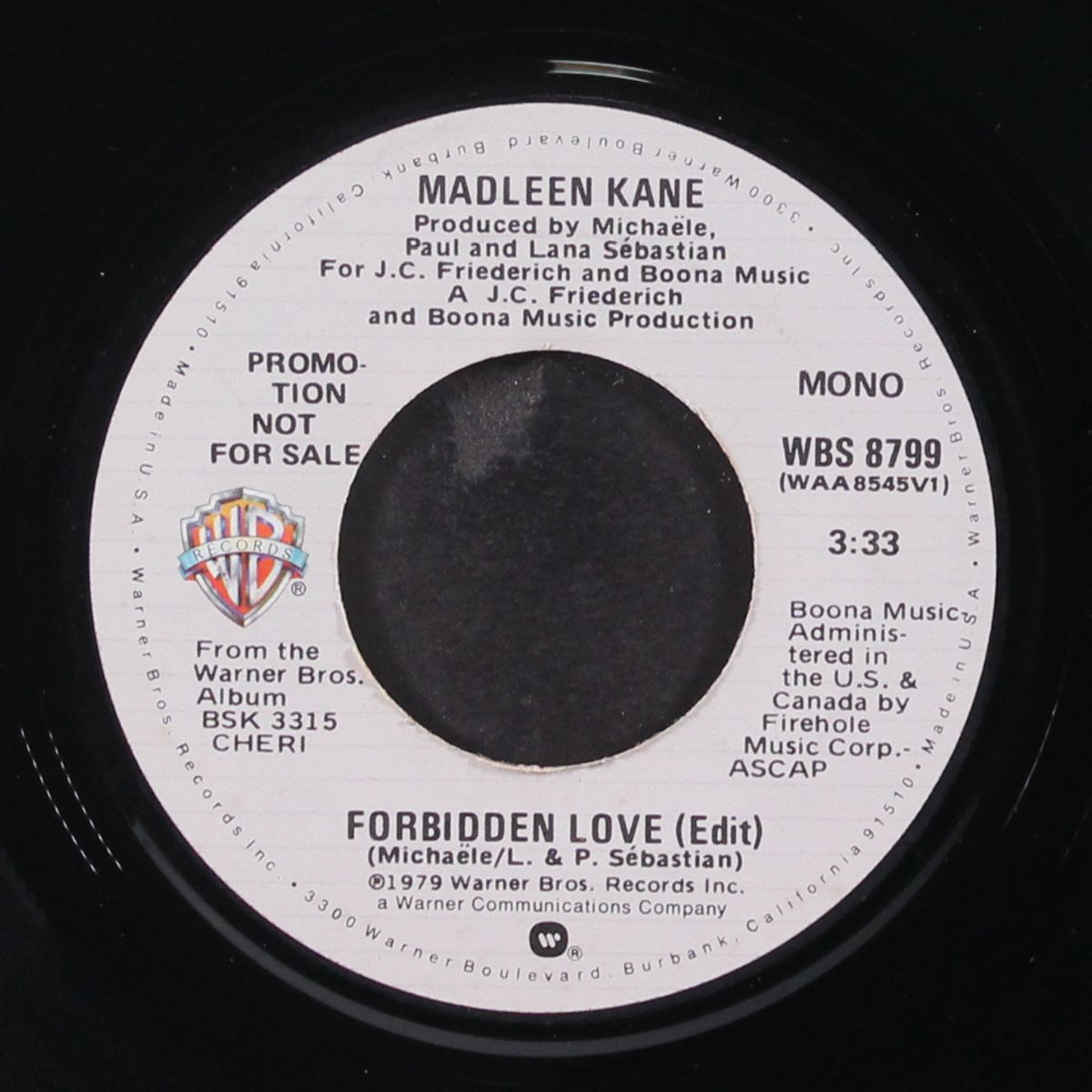 forbidden love / mono by MADLEEN KANE