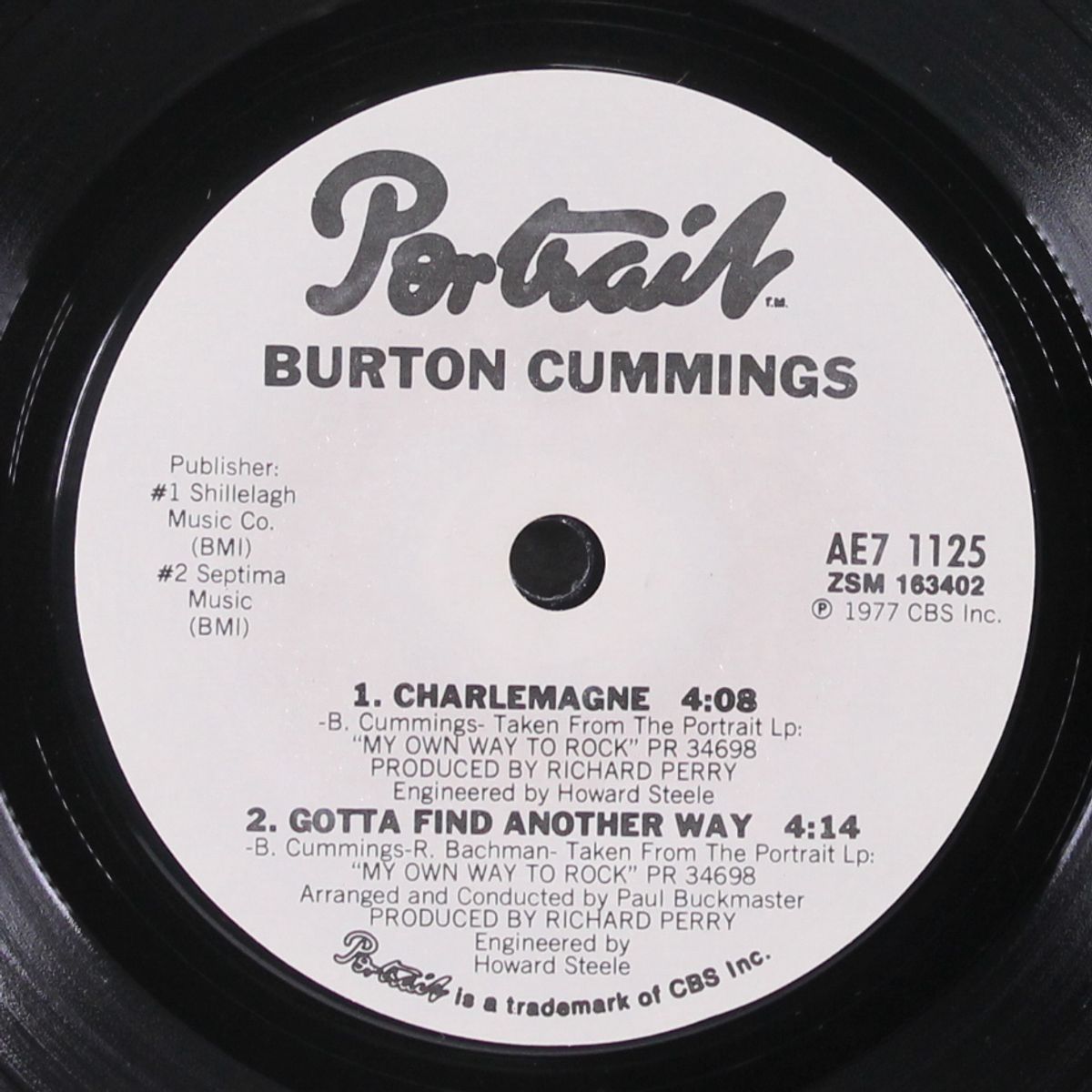 my own way to rock by BURTON CUMMINGS
