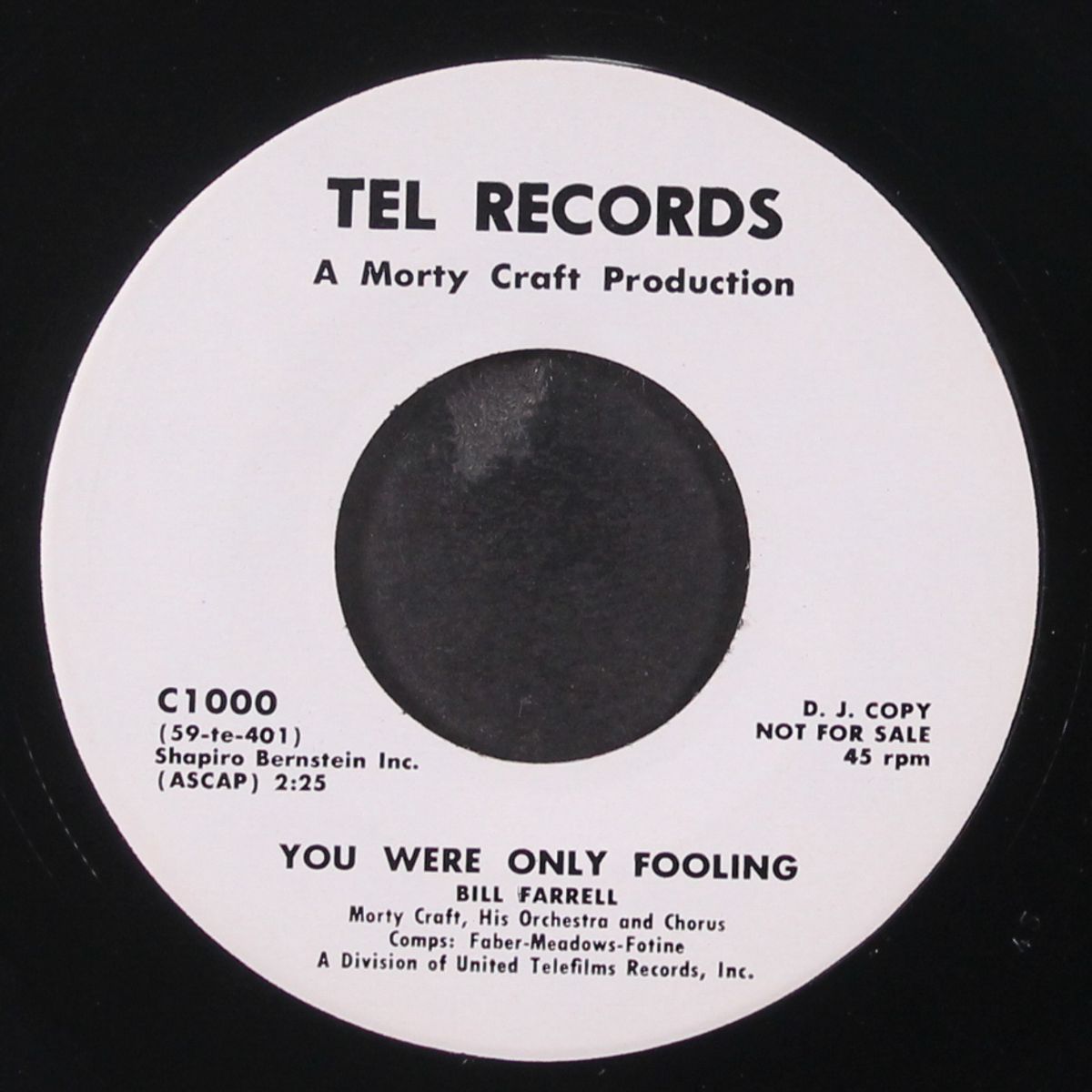 you were only fooling / if by BILL FARRELL