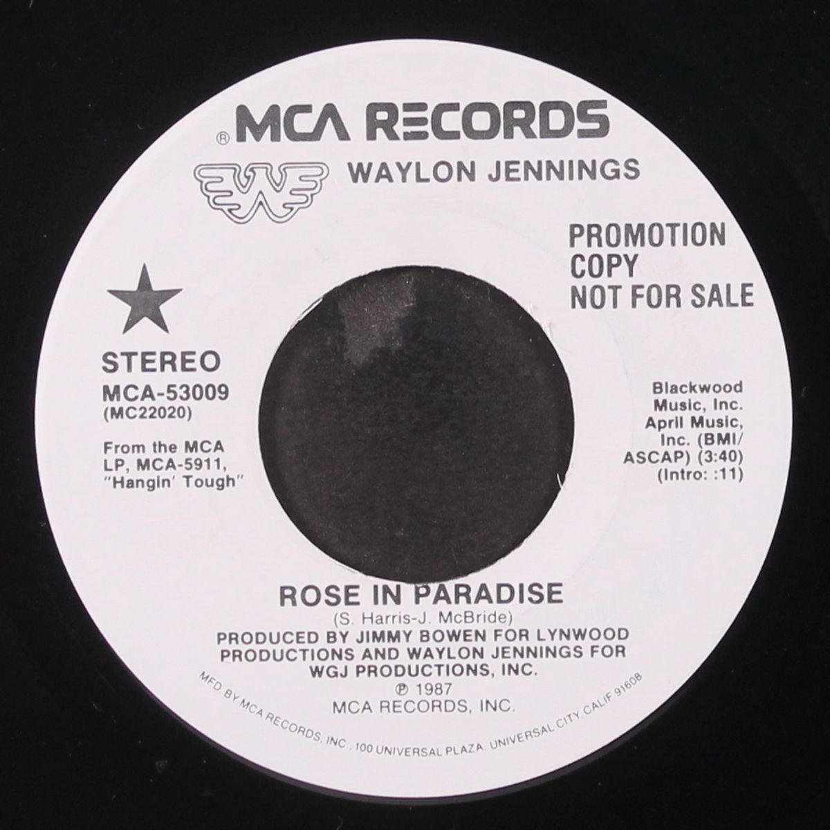 rose in paradise by WAYLON JENNINGS