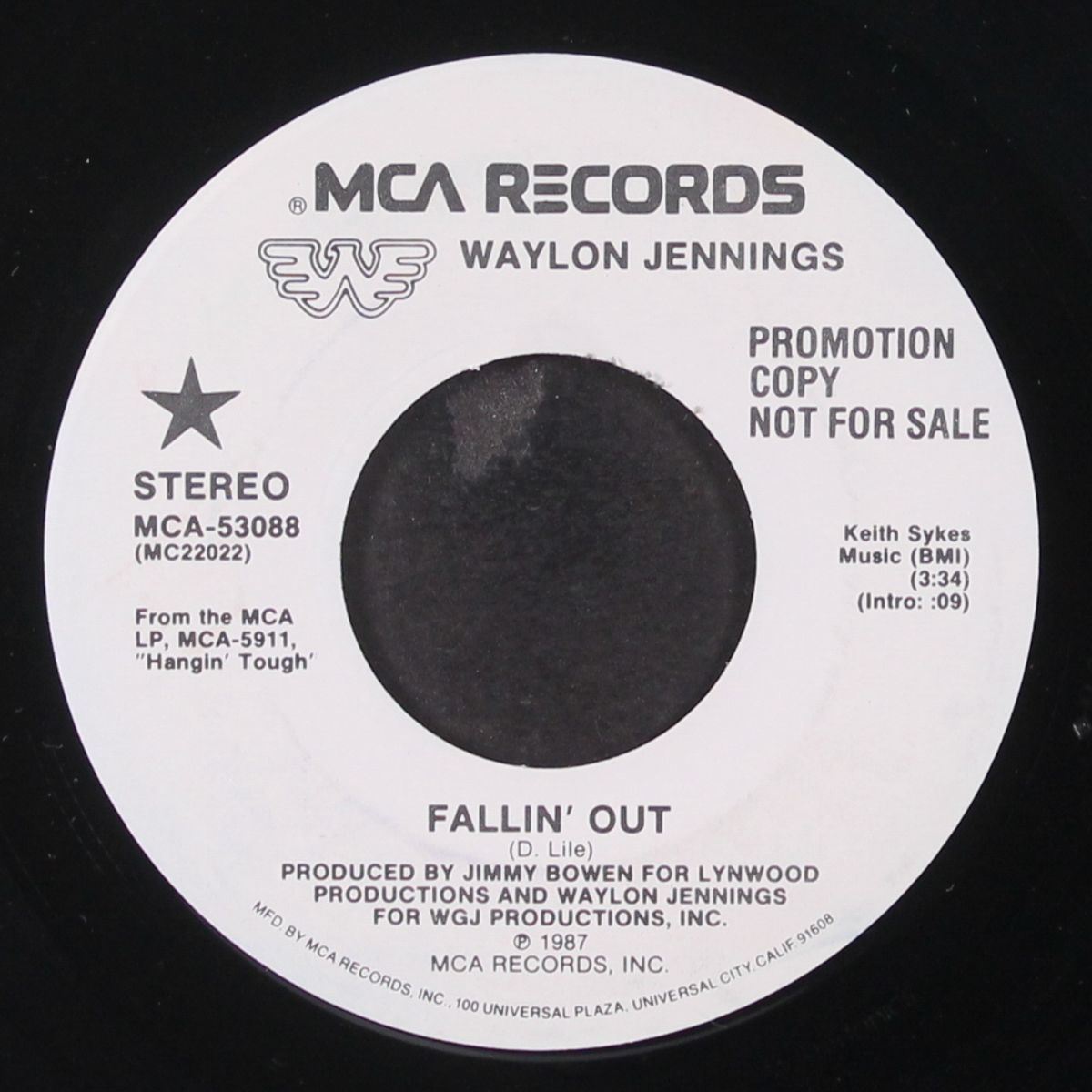 fallin' out by WAYLON JENNINGS