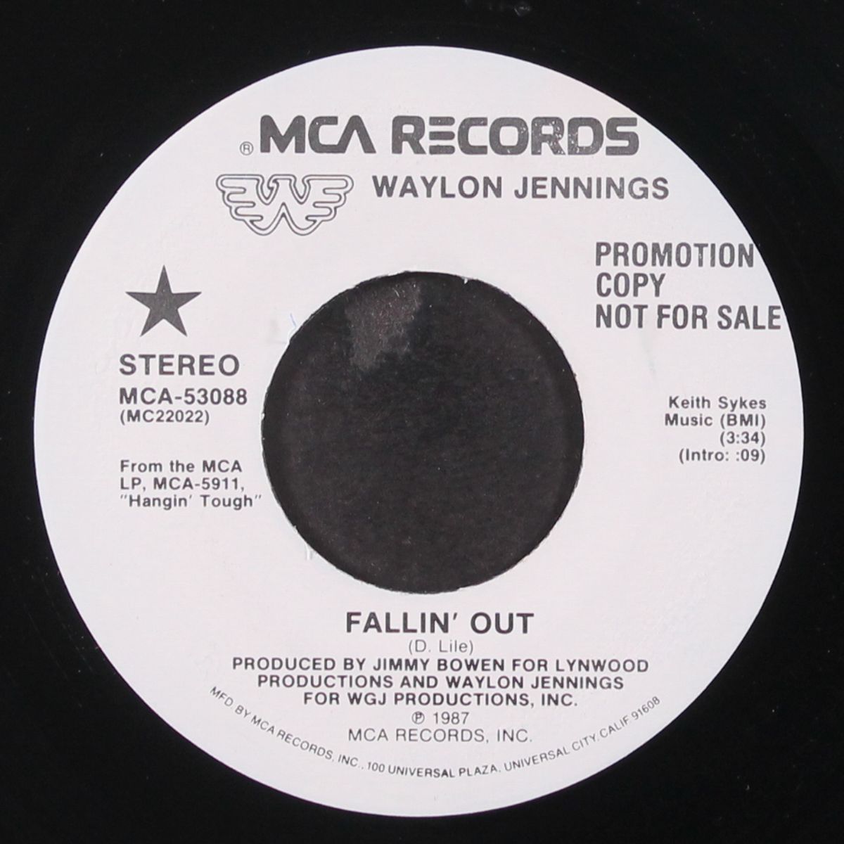 fallin' out by WAYLON JENNINGS