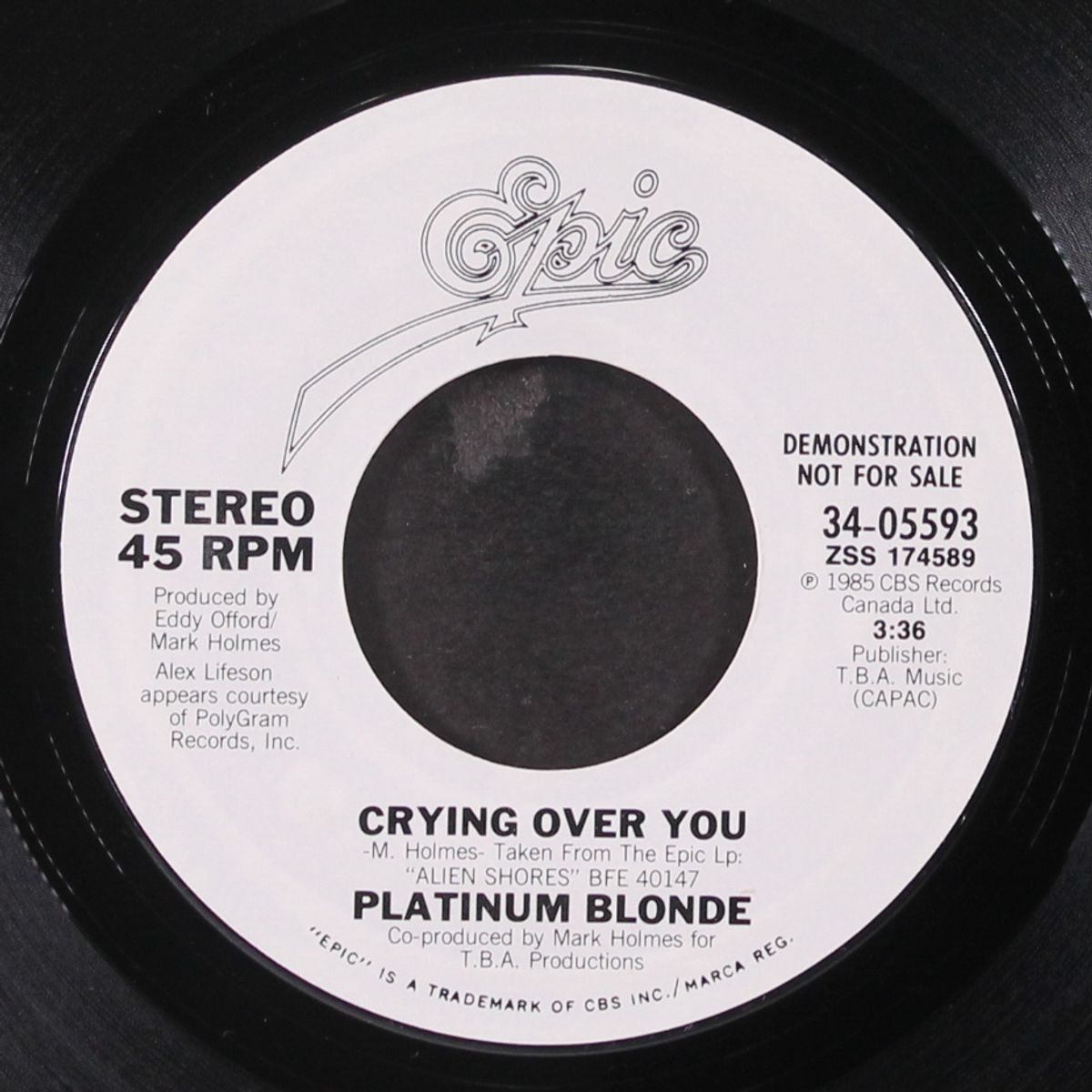crying over you by PLATINUM BLONDE