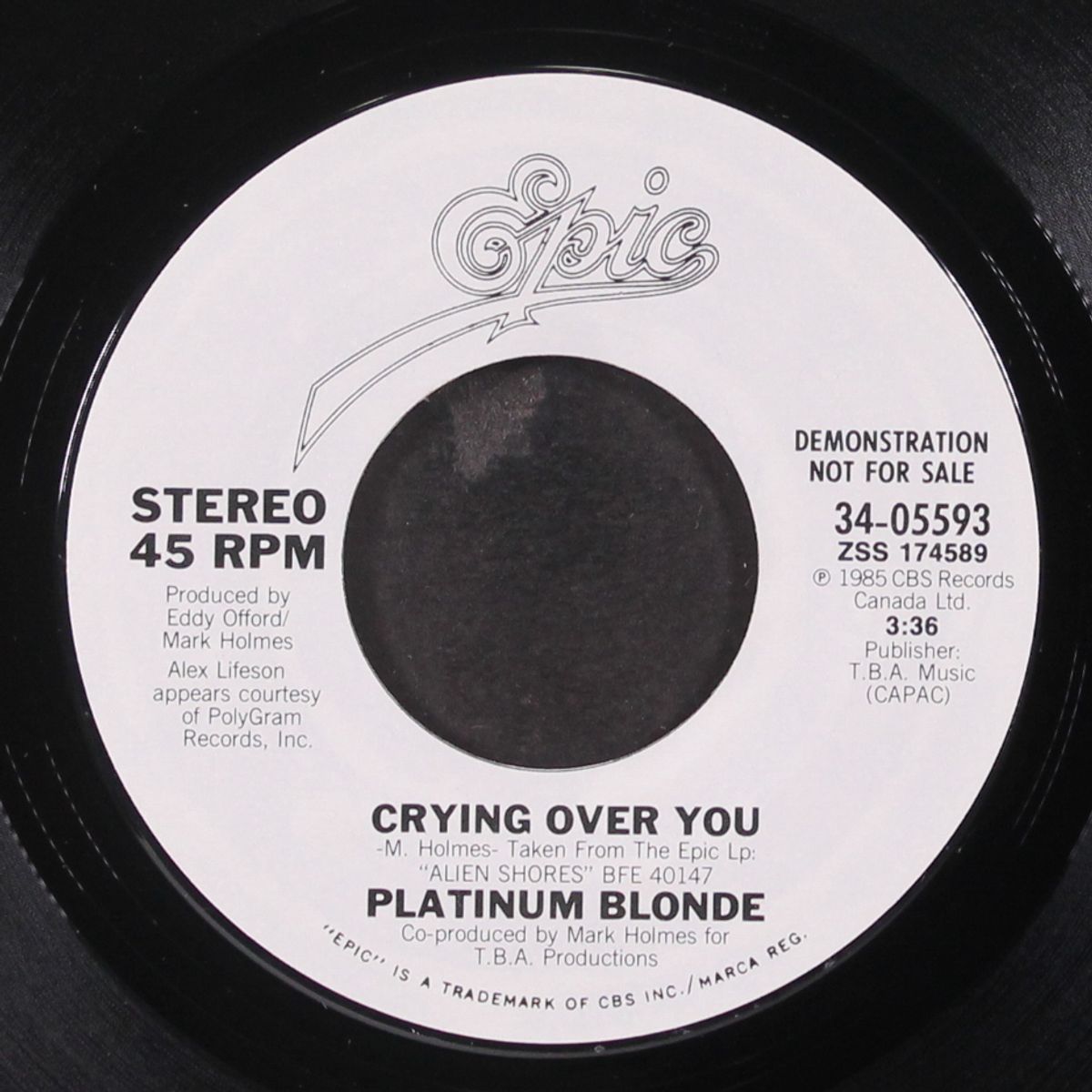 crying over you by PLATINUM BLONDE