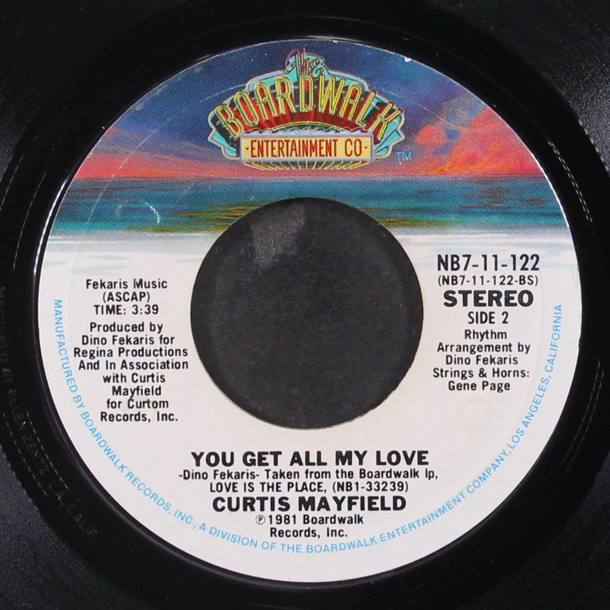 she don't let nobody ( but me) / you get all my love by CURTIS MAYFIELD