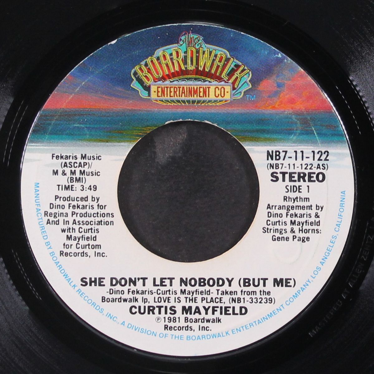 she don't let nobody ( but me) / you get all my love by CURTIS MAYFIELD