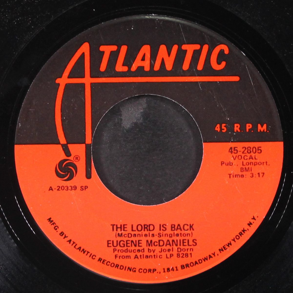 tell me mr. president / the lord is back by EUGENE MCDANIELS