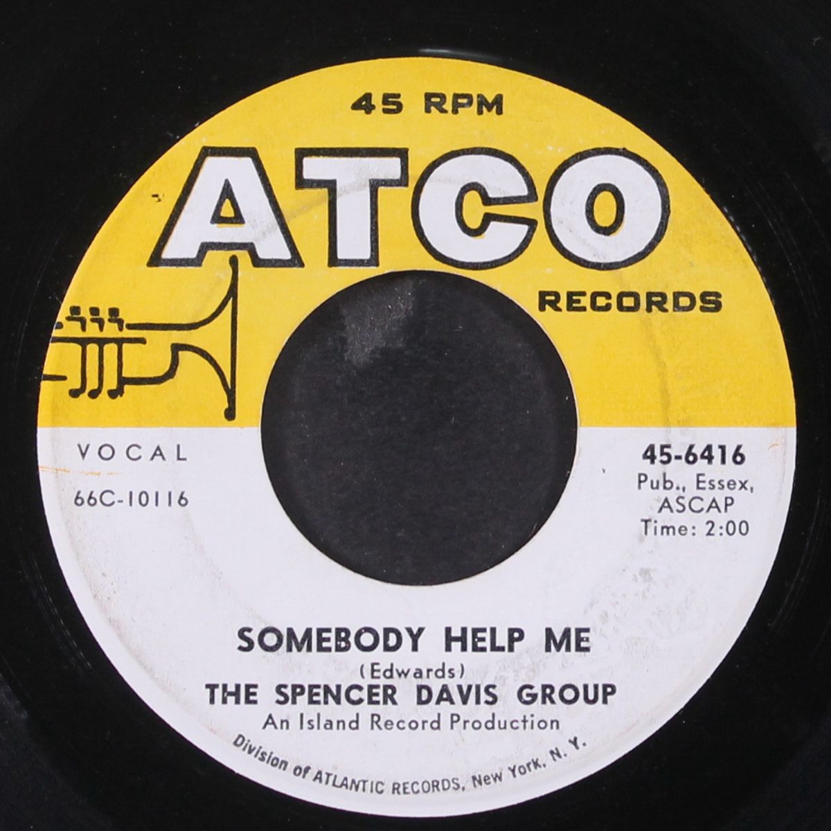 stevie's blues / somebody help me by SPENCER DAVIS GROUP