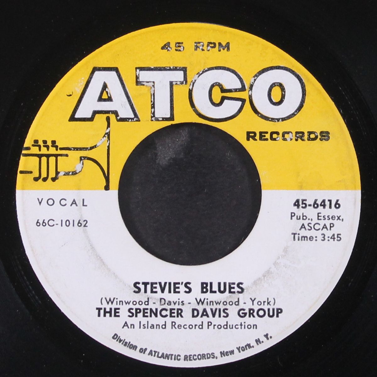 stevie's blues / somebody help me by SPENCER DAVIS GROUP