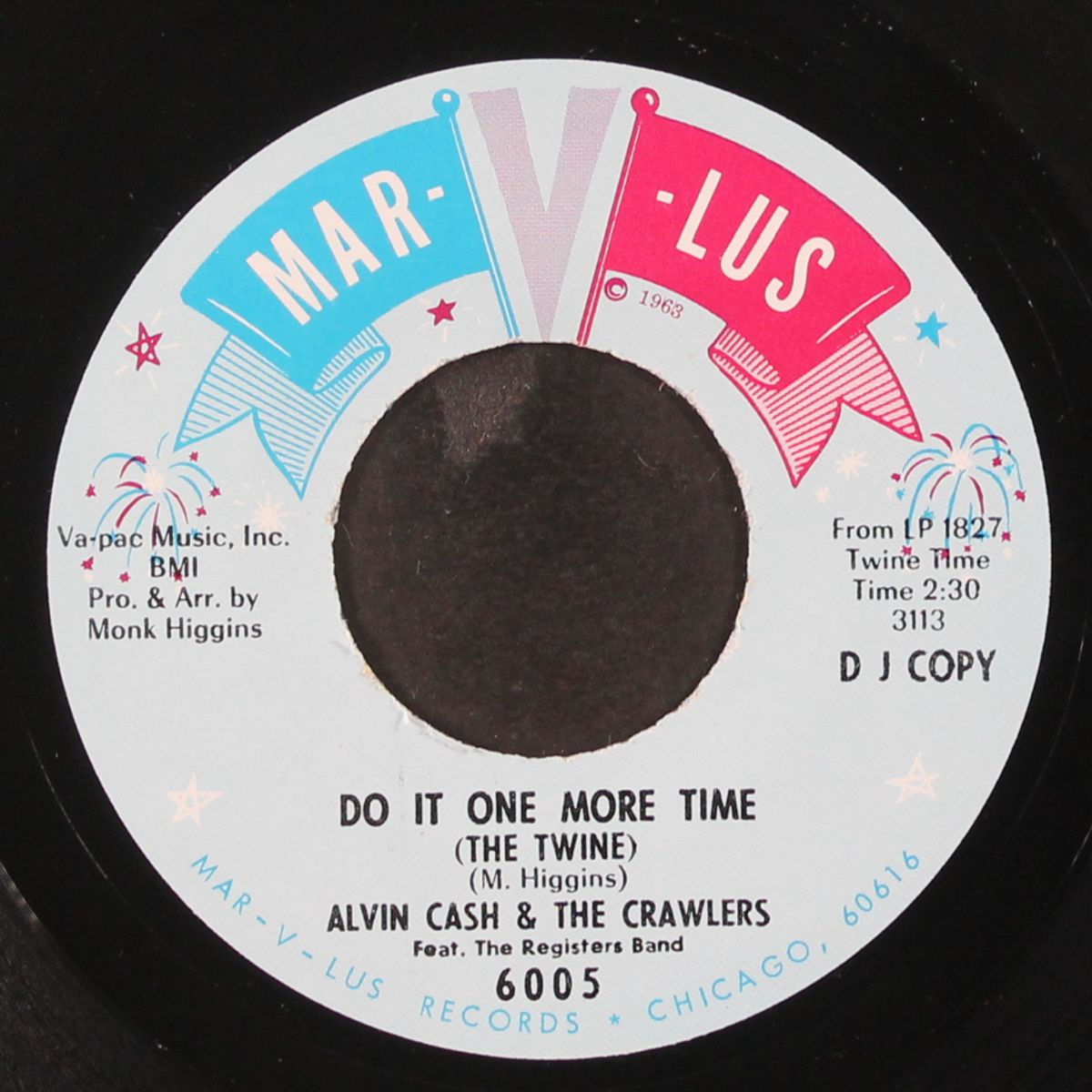 the barracuda / do it one more time by ALVIN CASH & CRAWLERS