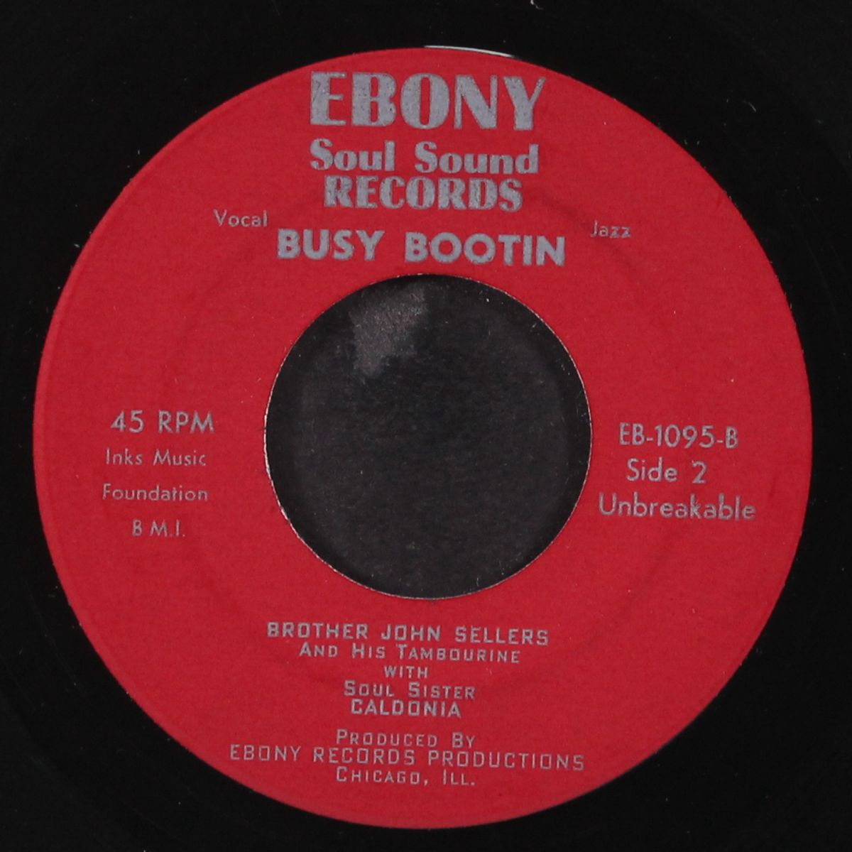 shakin that thing / busy bootin by BROTHER JOHN SELLERS