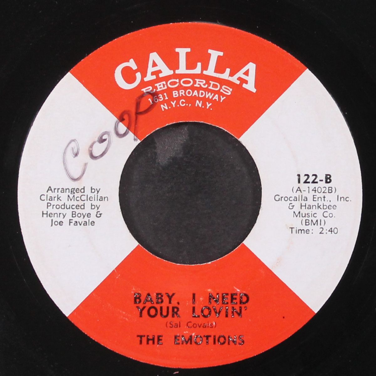she's my baby / baby, i need your lovin' by EMOTIONS