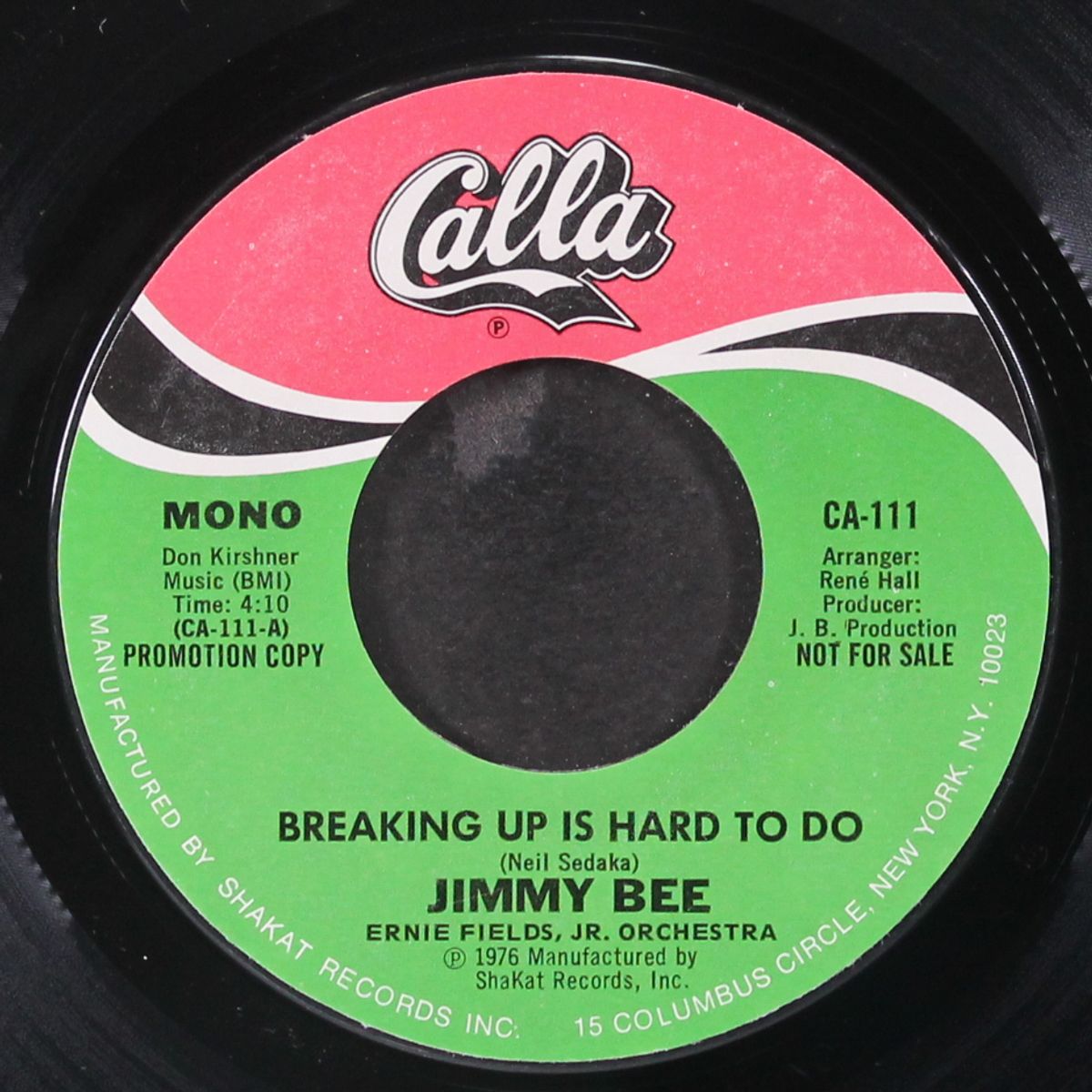 breaking up is hard to do / mono by JIMMY BEE