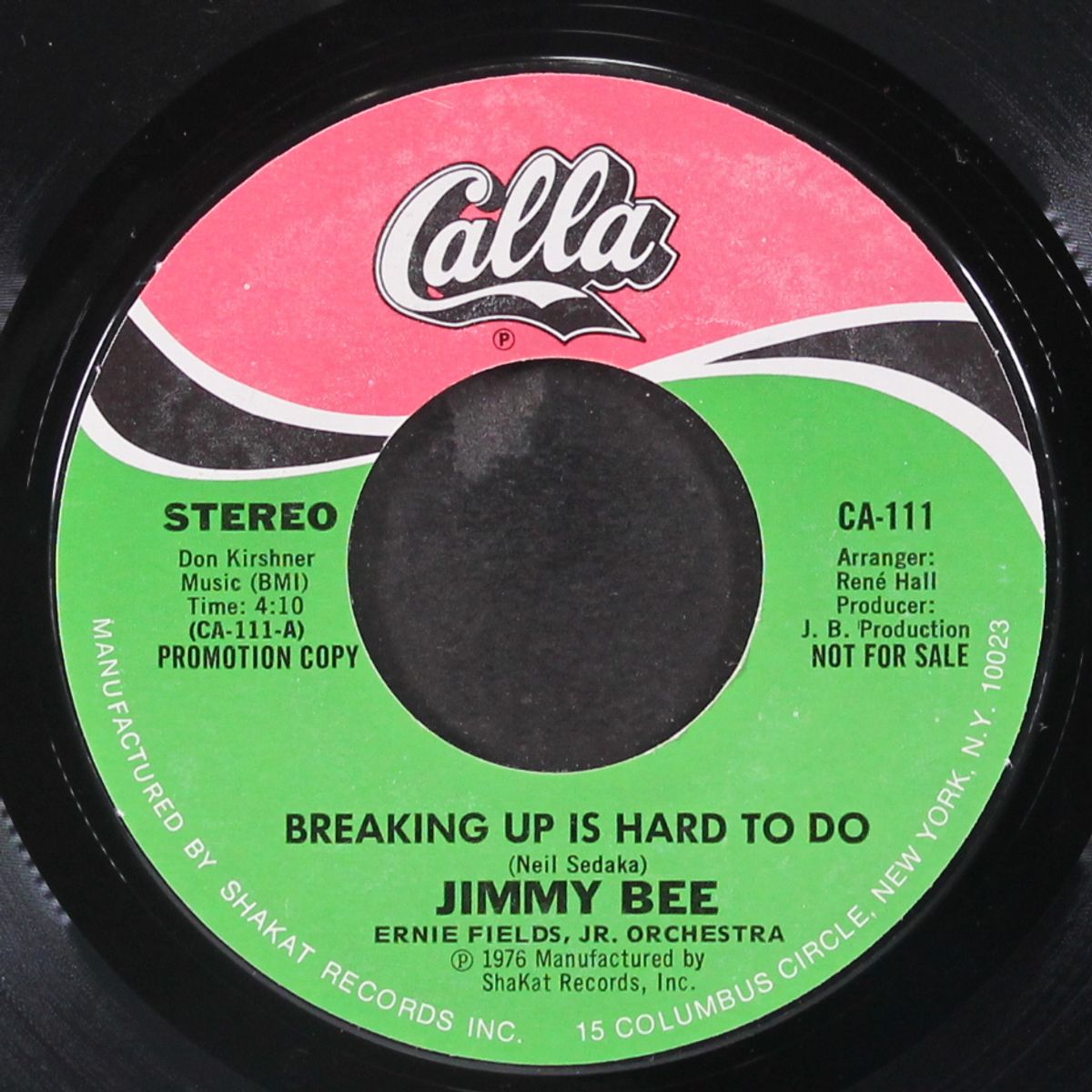 breaking up is hard to do / mono by JIMMY BEE