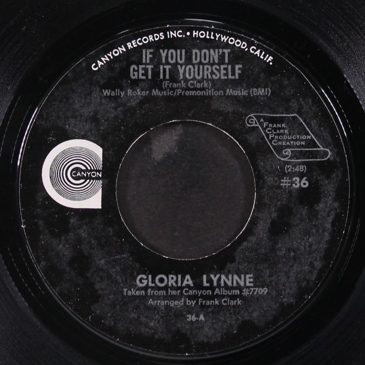 if you don't get it yourself / love's finally found me by GLORIA LYNNE