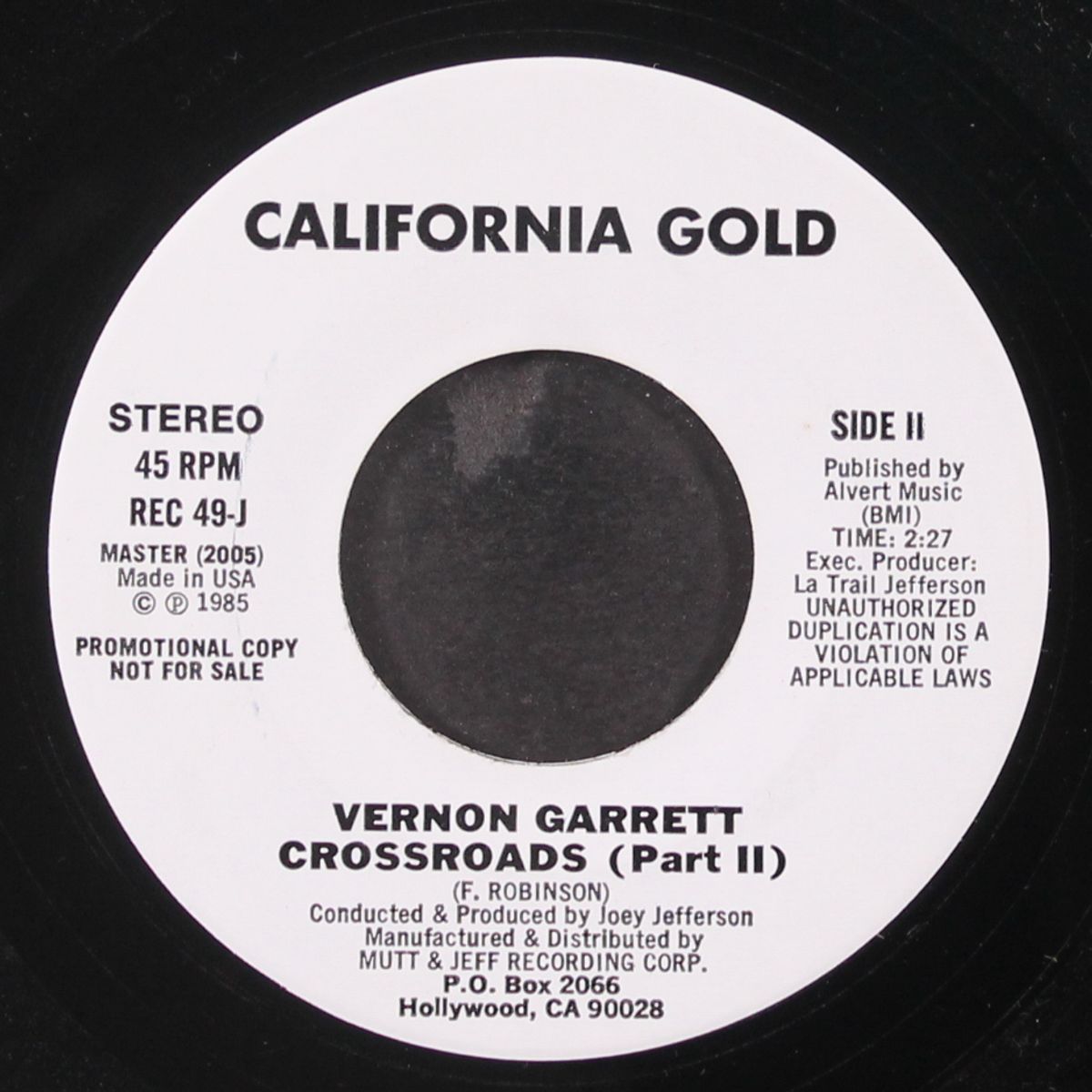 crossroads by VERNON GARRETT