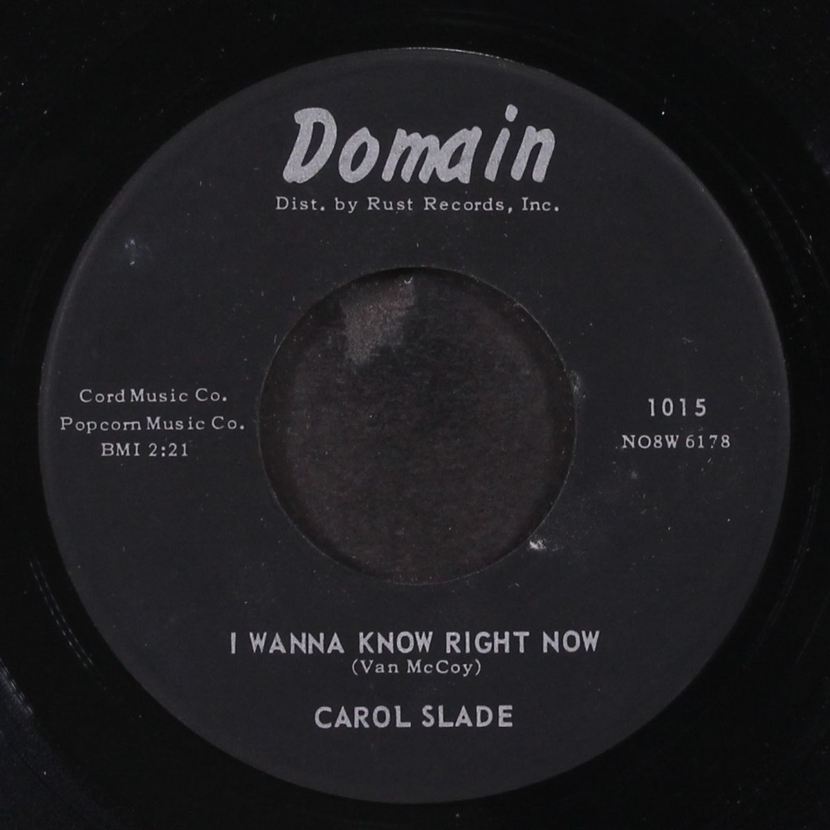 i wanna know right now / i saw you by CAROL SLADE
