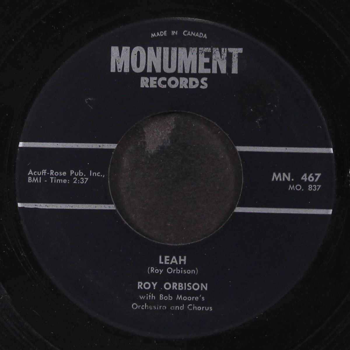 leah / working for the man by ROY ORBISON