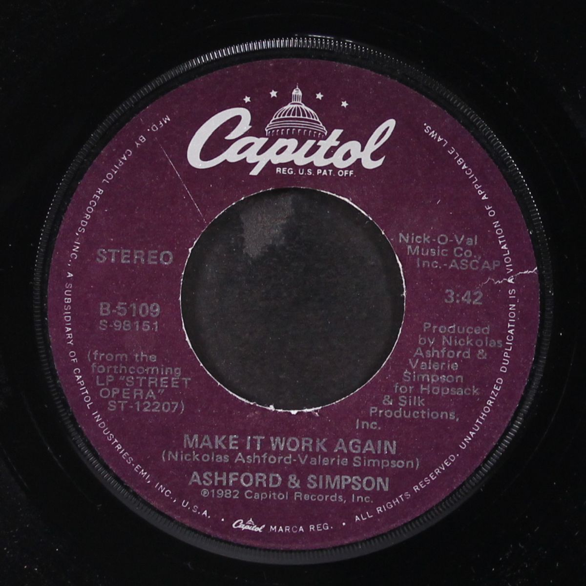 street corner / make it work again by ASHFORD & SIMPSON
