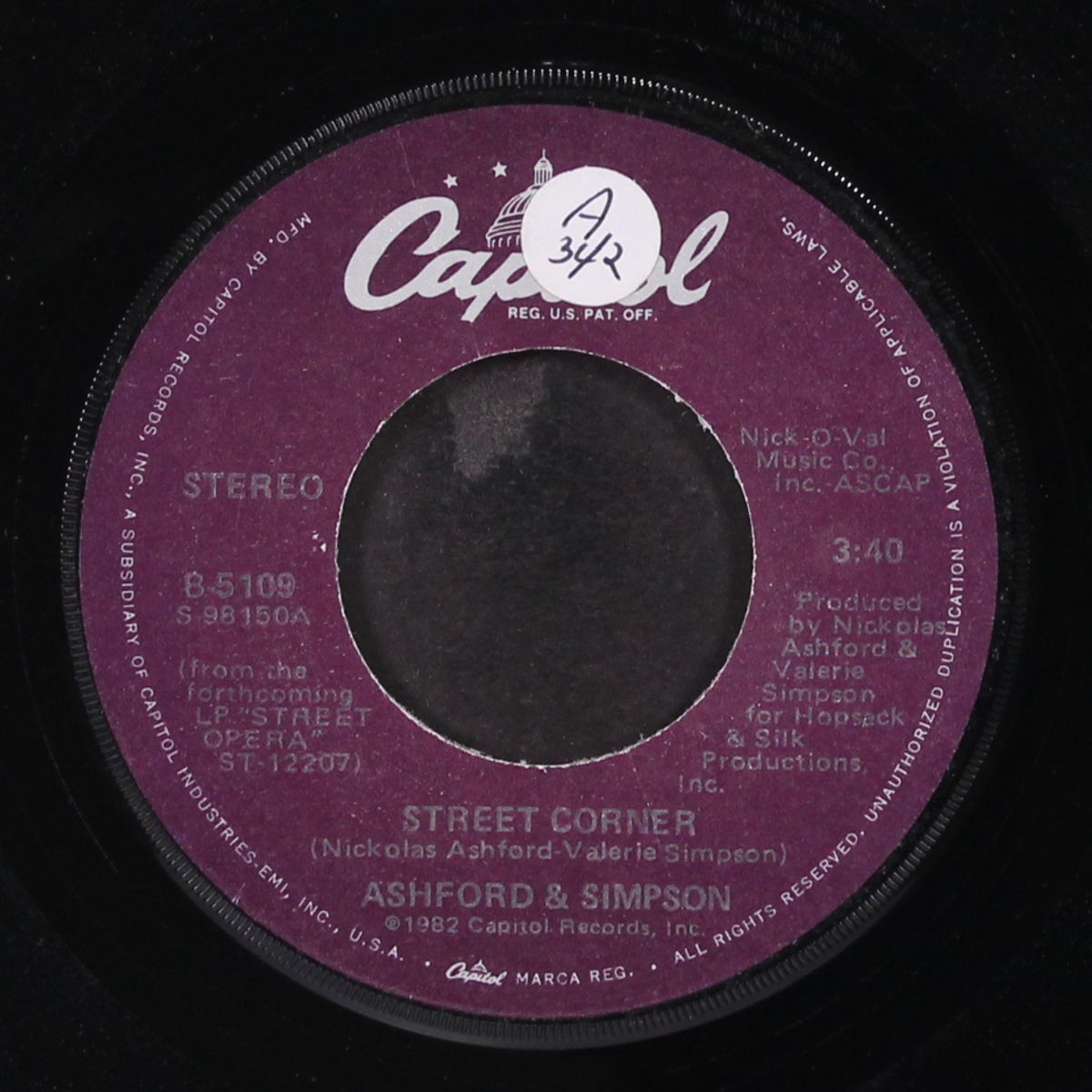 street corner / make it work again by ASHFORD & SIMPSON