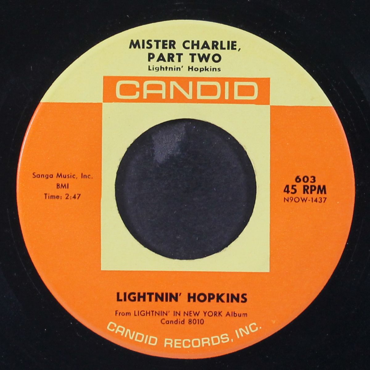 mister charlie / part two by LIGHTNIN' HOPKINS