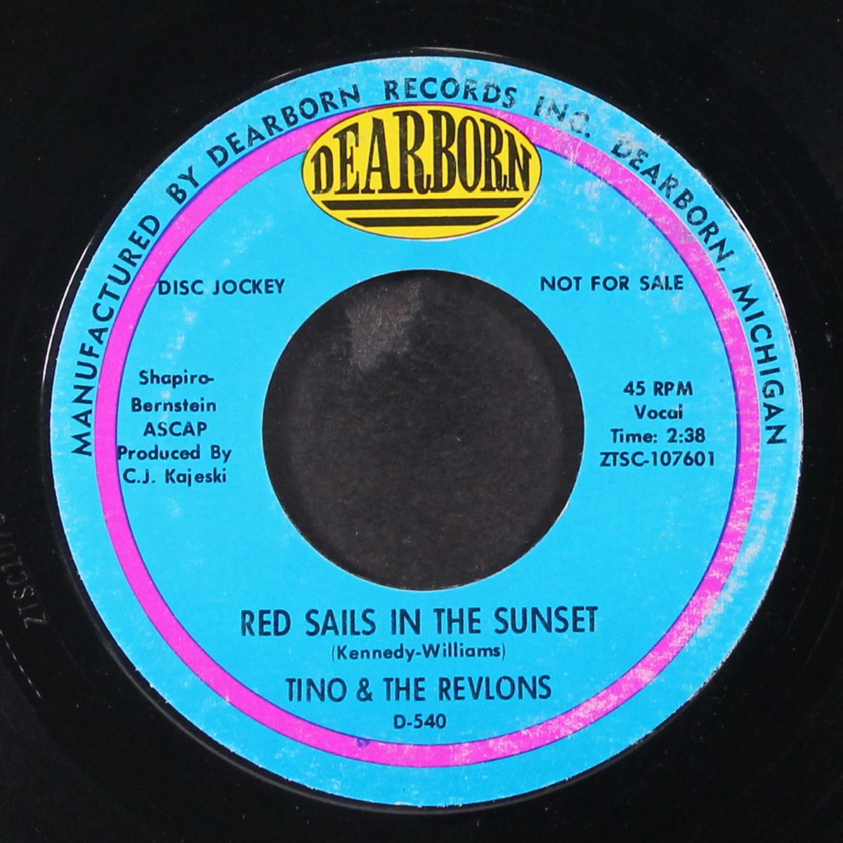 lotta lotta lovin' / red sails in the sunset by TINO & REVLONS