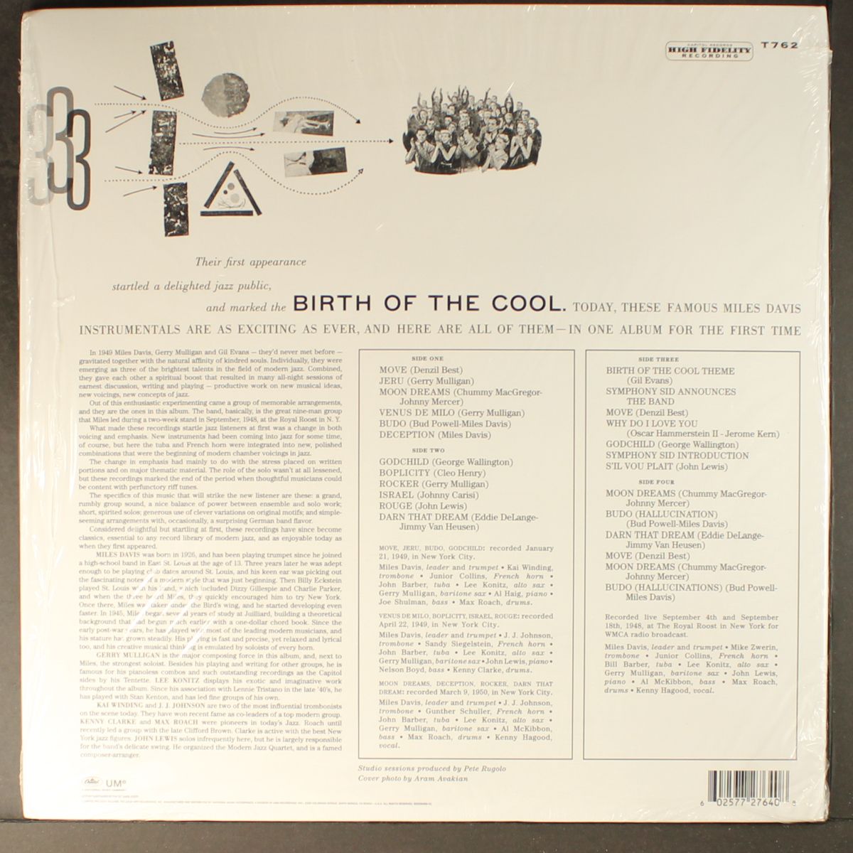 the complete birth of the cool by MILES DAVIS