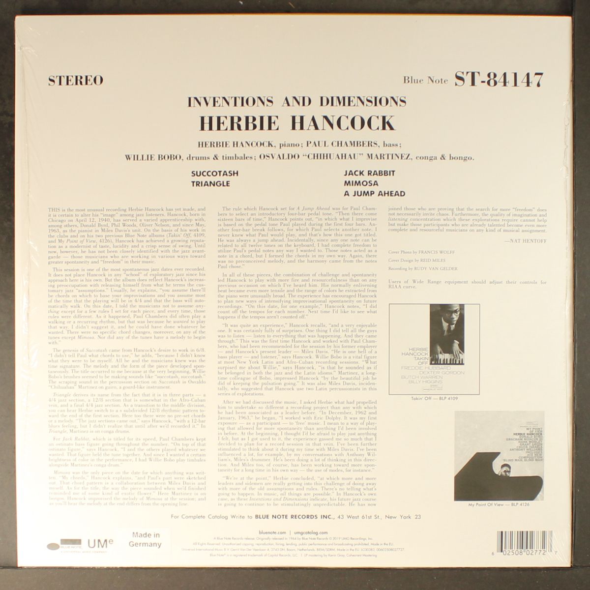 inventions & dimensions by HERBIE HANCOCK