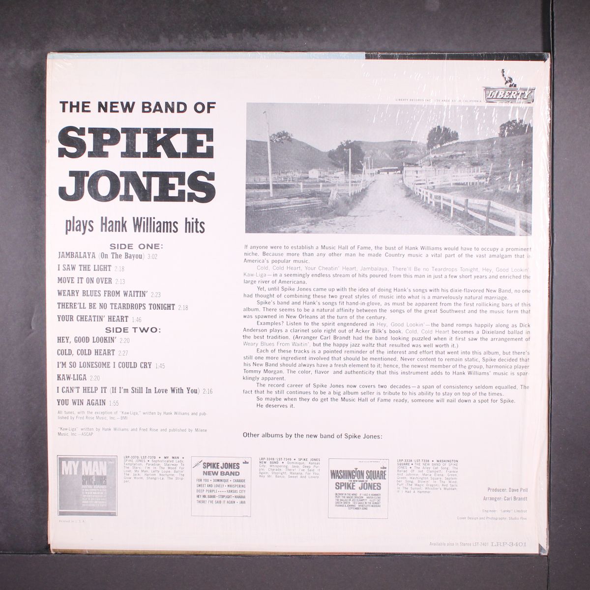 new band plays hank williams hits by SPIKE JONES
