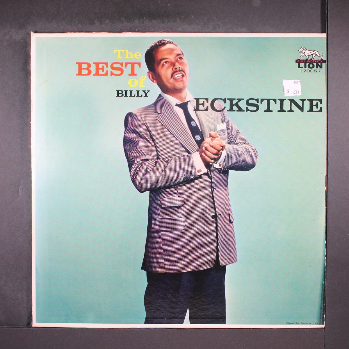 best of by BILLY ECKSTINE