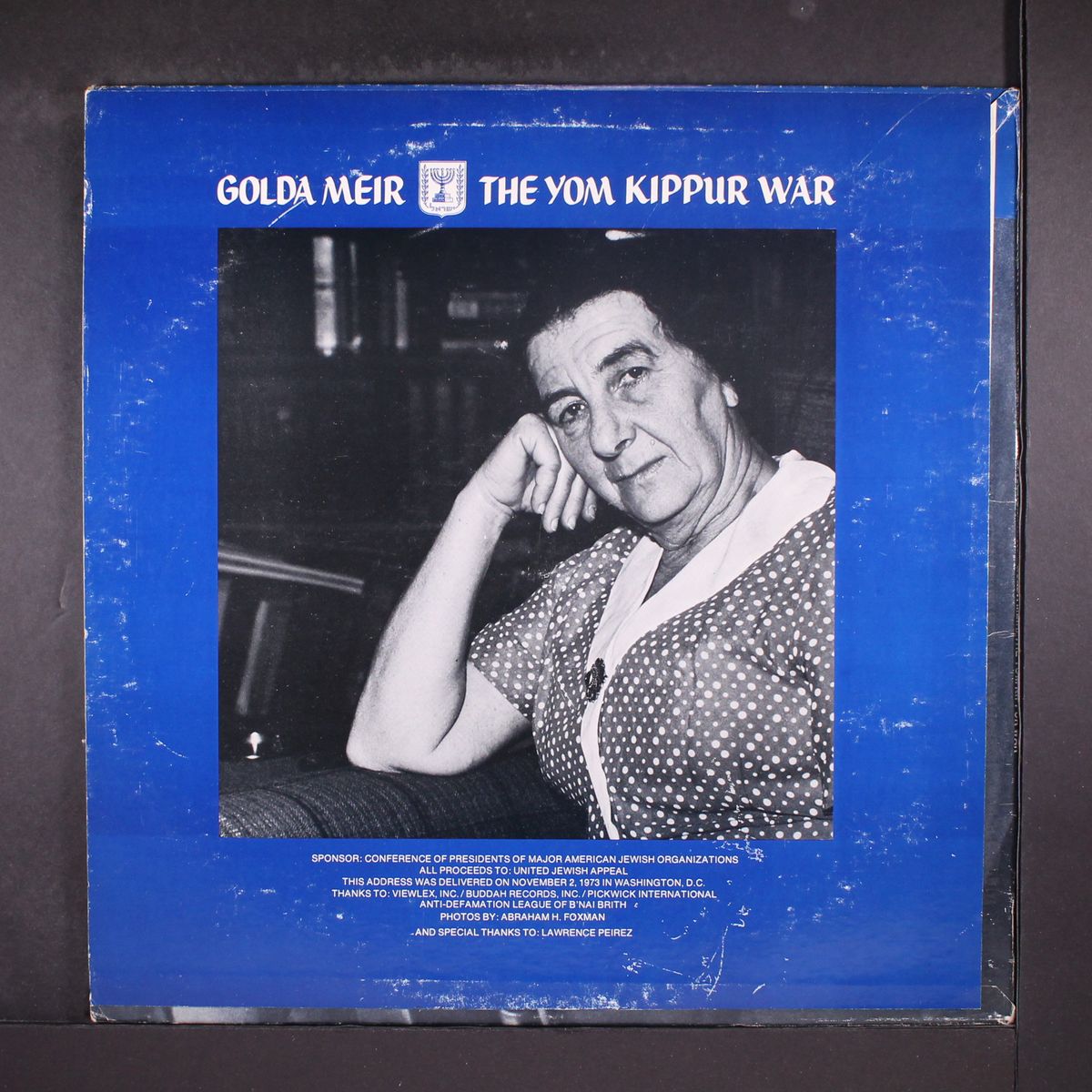 yom kippur war by GOLDA MEIR
